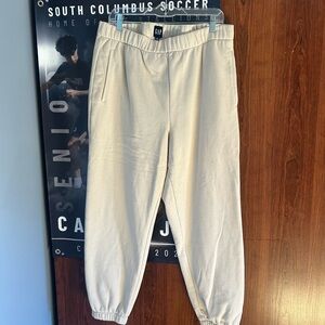 GAP Beige Jogger Pants